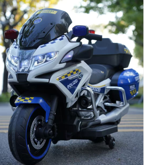 Mini Motocicleta Policial a Batería con Luces - Envío Gratis y Pago Contra Entrega - Curiosity China