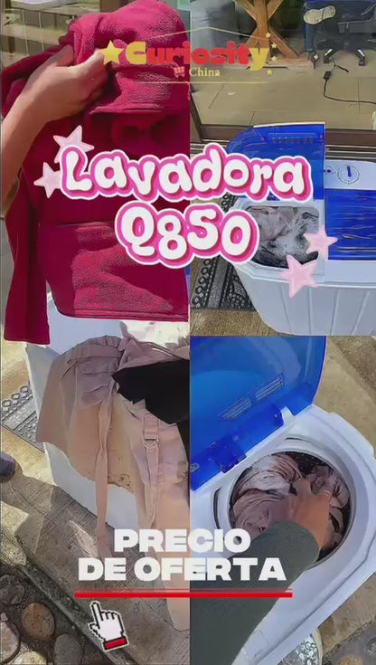 Lavadora Compacta Semi-Automática Con Exprimido - Envío Gratis y Pago Contra Entrega