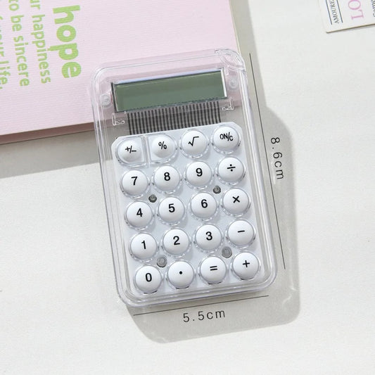 Mini calculadora portátil de bolsillo (Estética Crystal) - Envío Gratis y Pago Contra Entrega - Curiosity China